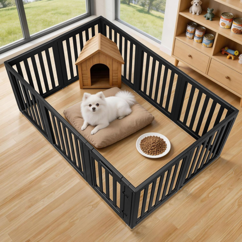 Dog Playpen, Clear Dog Pen, Indoor Dog Pen - Image 4