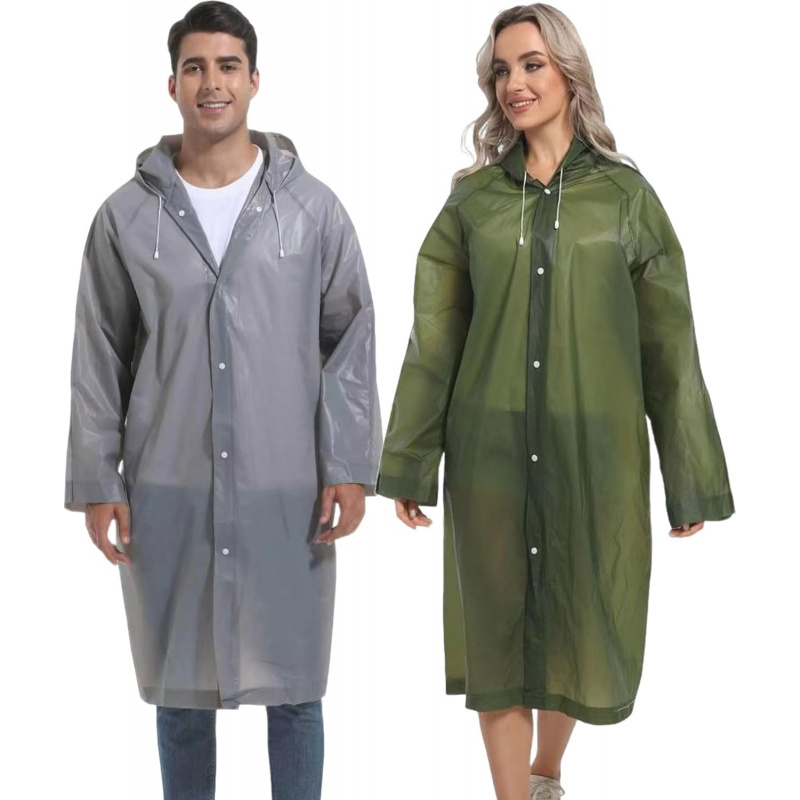 2PCS Rain Ponchos for Adults - Image 24