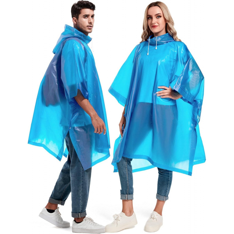 2 Pack Rain Ponchos for Adults Reusable - Image 9