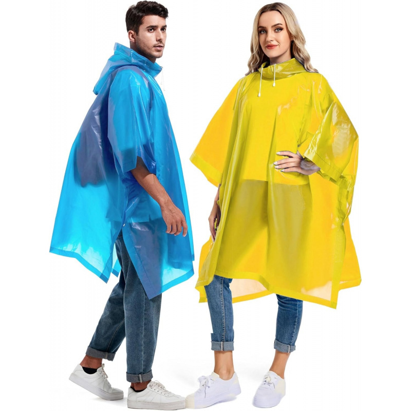 2 Pack Rain Ponchos for Adults Reusable - Image 18
