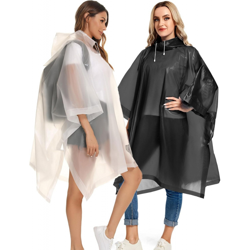 2 Pack Rain Ponchos for Adults Reusable - Image 22