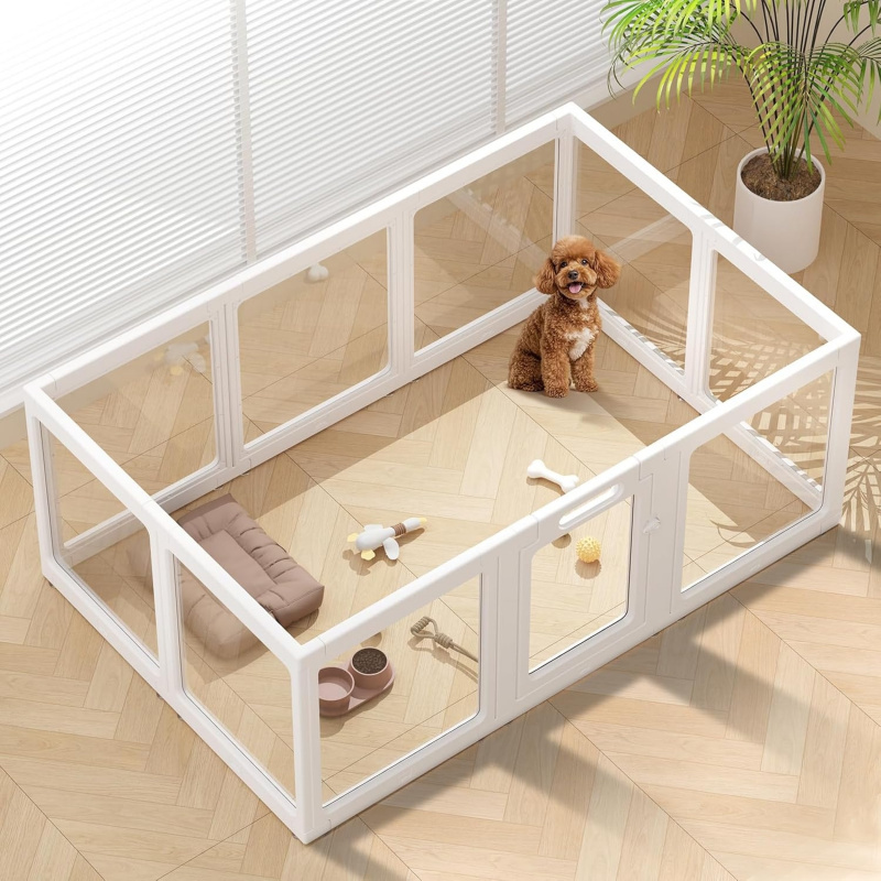 Clear Acrylic Dog Playpen Indoor - Image 6