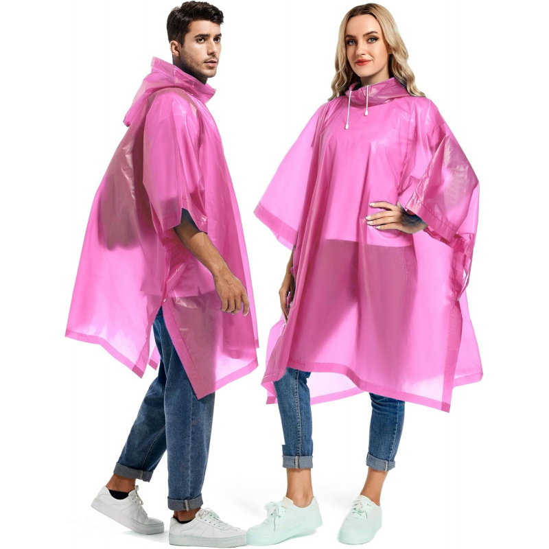 2 Pack Rain Ponchos for Adults Reusable - Image 19