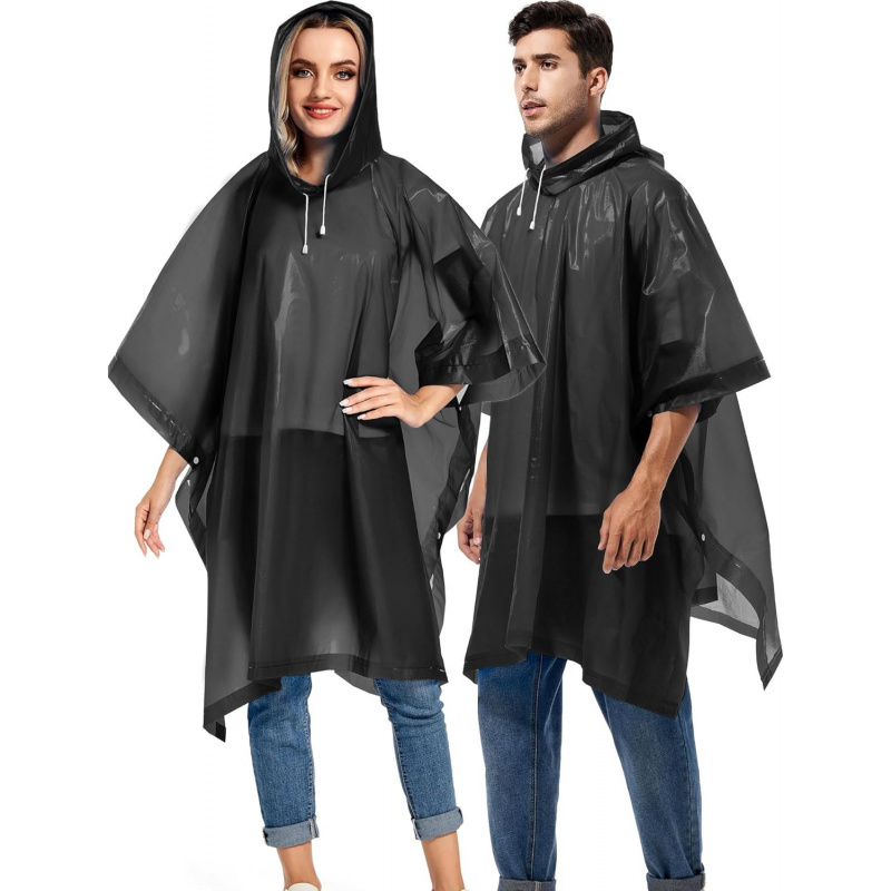2 Pack Rain Ponchos for Adults Reusable - Image 14