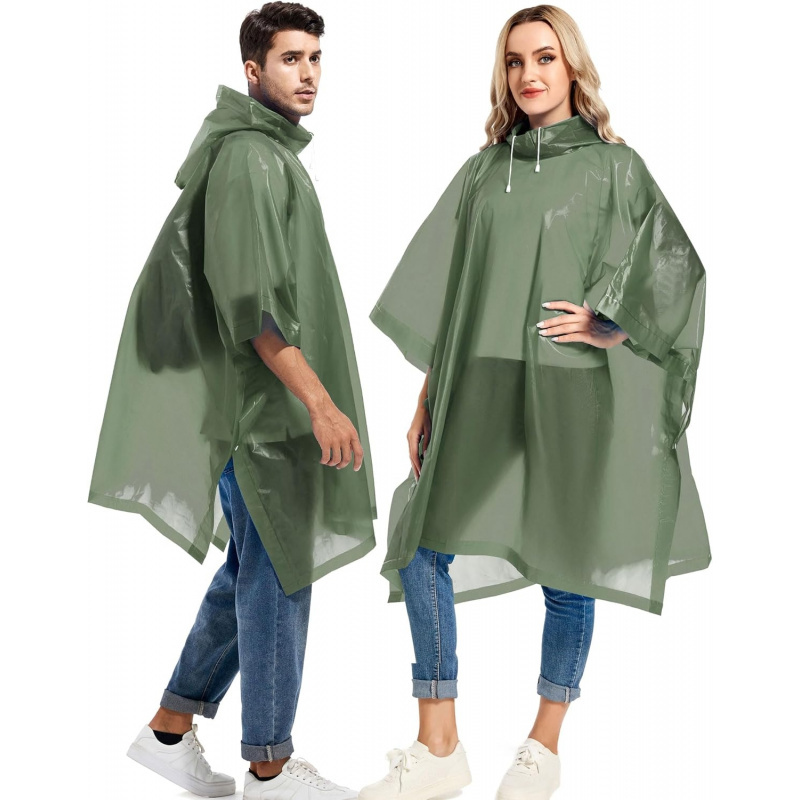 2 Pack Rain Ponchos for Adults Reusable - Image 24