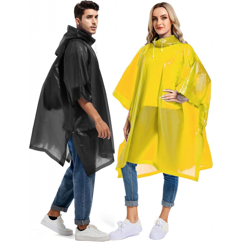 2 Pack Rain Ponchos for Adults Reusable - Image 16