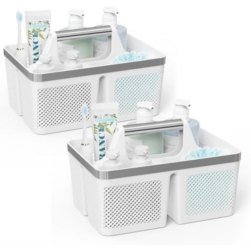 Black Portable Shower Caddy - Image 3