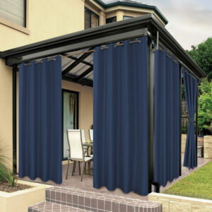 BRIVANCO Waterproof Outdoor Curtains for Patio