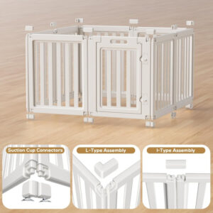 Dog Playpen, Clear Dog Pen, Indoor Dog Pen
