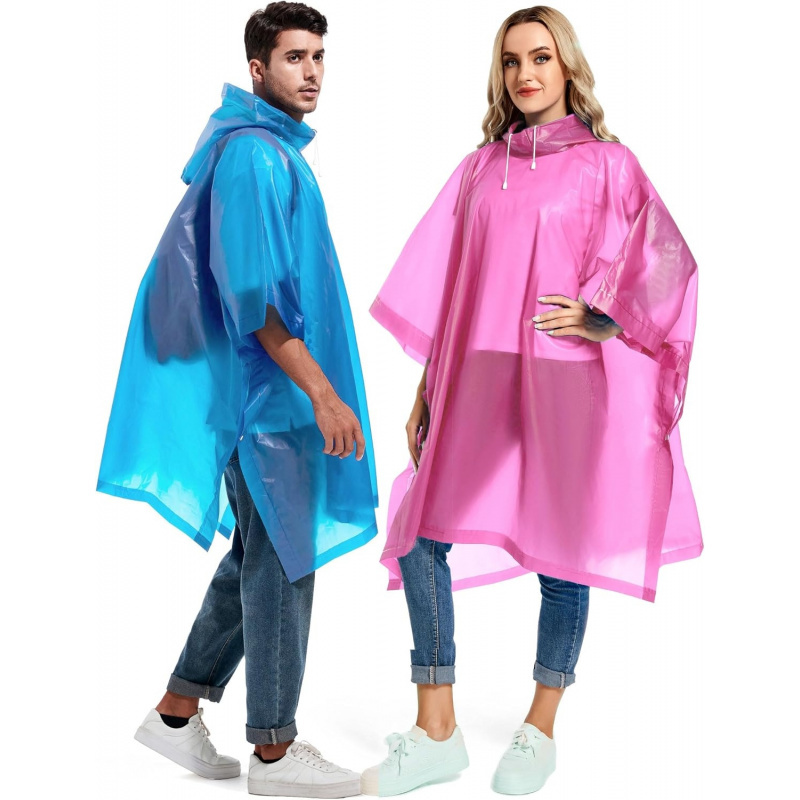2 Pack Rain Ponchos for Adults Reusable - Image 20