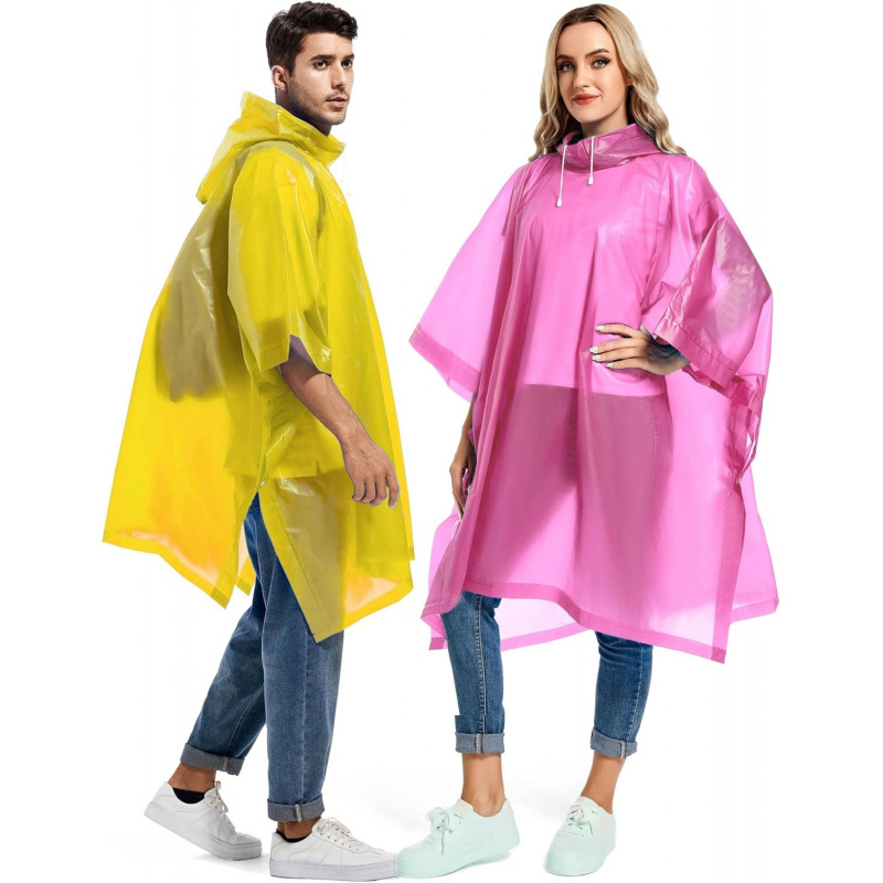 2 Pack Rain Ponchos for Adults Reusable - Image 17