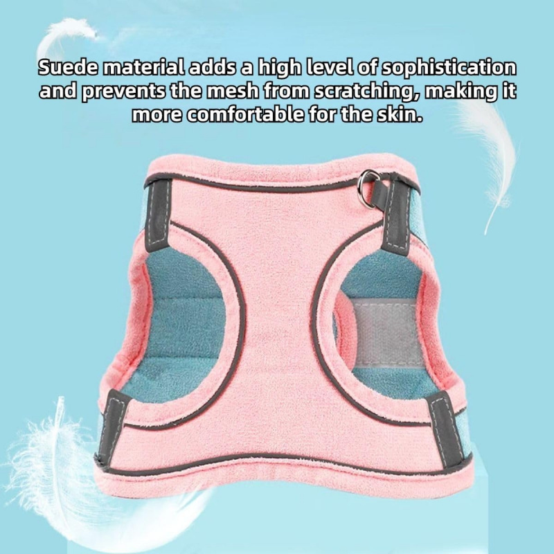 Adjustable Bunny Harness and Leash Set Double Buckle - Image 5