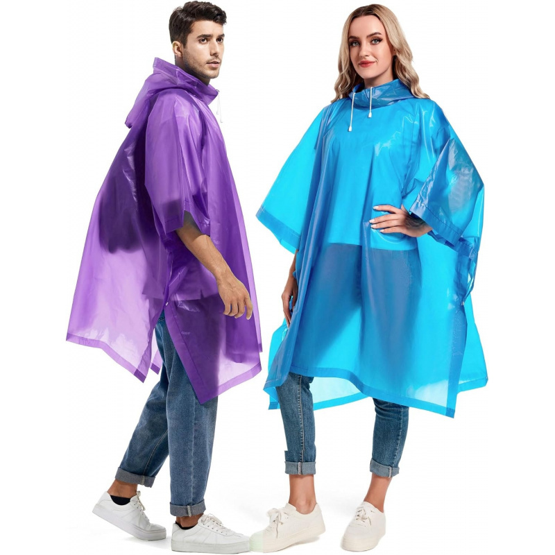 2 Pack Rain Ponchos for Adults Reusable - Image 30