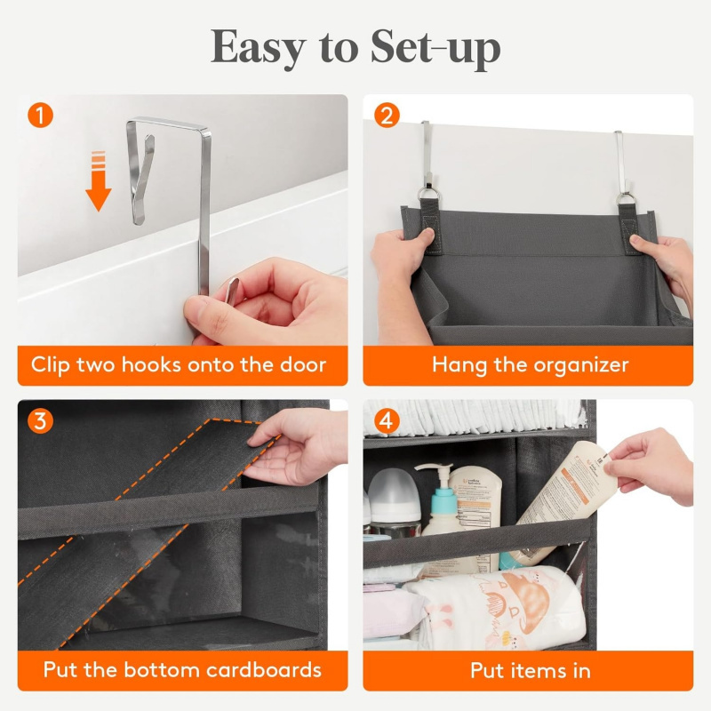 1 Pack Over the Door Organizer - Image 6