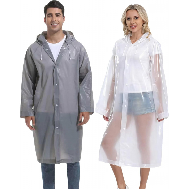 2PCS Rain Ponchos for Adults - Image 13