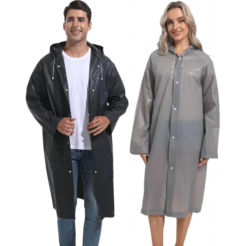 2PCS Rain Ponchos for Adults - Image 12