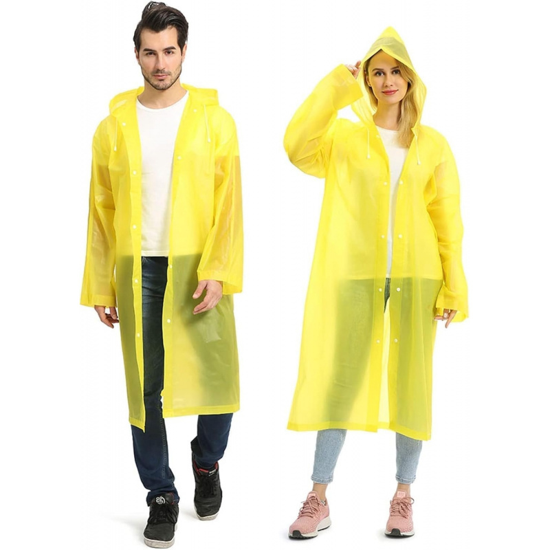 2 Pack Reusable Raincoats for Adults - Image 11
