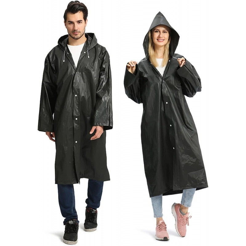 2 Pack Reusable Raincoats for Adults - Image 10
