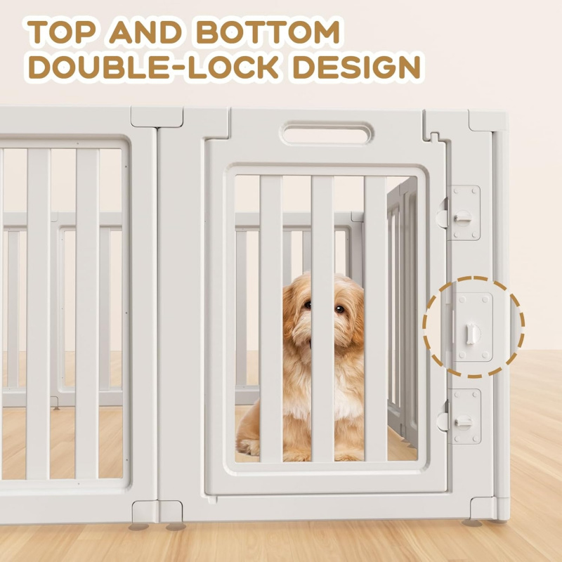 Dog Playpen, Clear Dog Pen, Indoor Dog Pen - Image 7